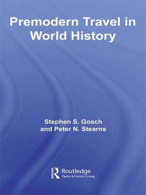 cover image of Premodern Travel in World History